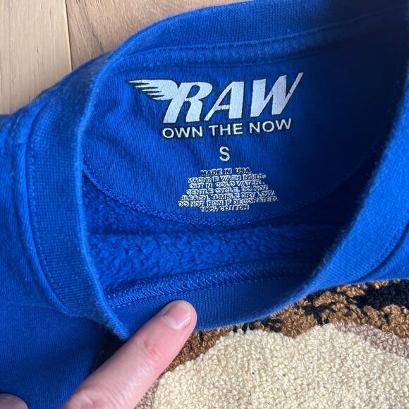 RAW Own the Now - Legend - Nipsey Hussle - Blue Sweatshirt - Size S - Picture 4 of 7
